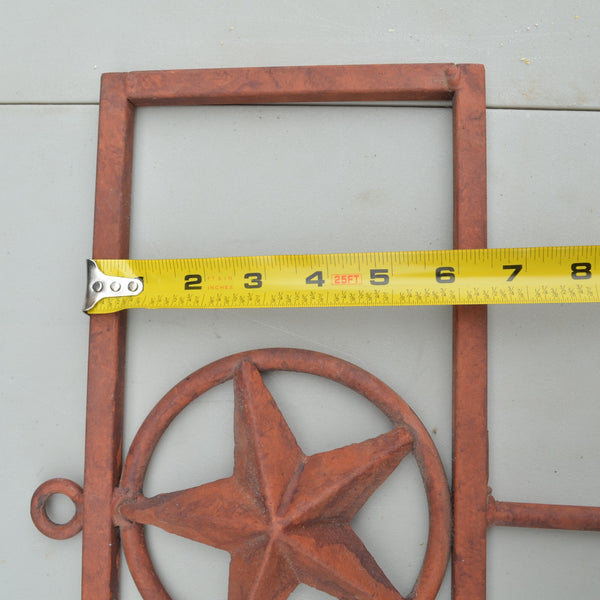 Star Western Decor Cast Iron Coat Hooks