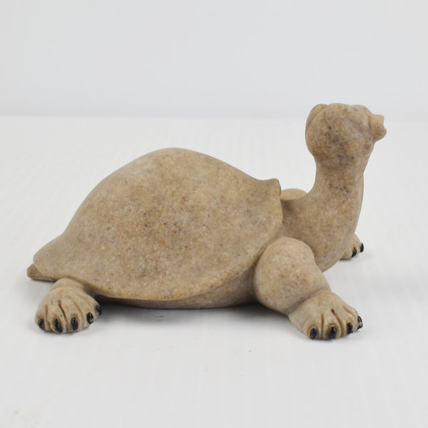 Quarry Critters Turtle Figurine "Todd" 2000 Crawling Second Nature Design