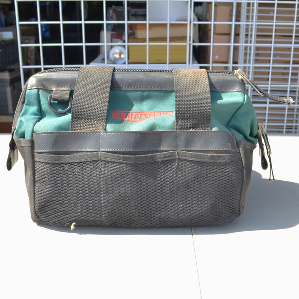 Vintage Craftsman Tool Bag - Green