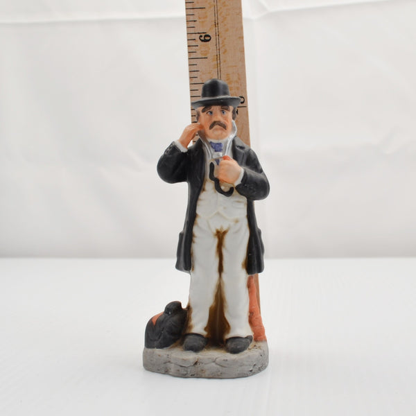 Vintage Ayerst Doctor Pharmacist Figurine House Calls - Medical Bag, Bowler Hat