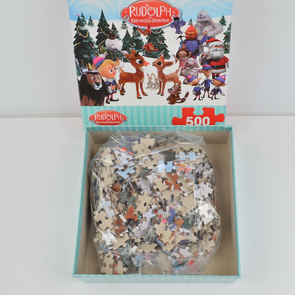 Aquarius Rudolph The Red Nosed Reindeer Puzzle Classic 500 Piece Jigsaw Puzzle