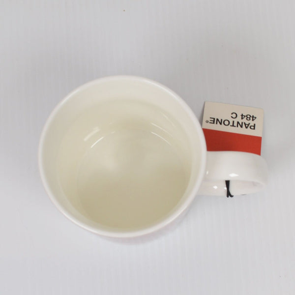 Pantone Coffee Mug - 484 C - Ox Blood Red, Brogues, Clay Brick - Factory Second