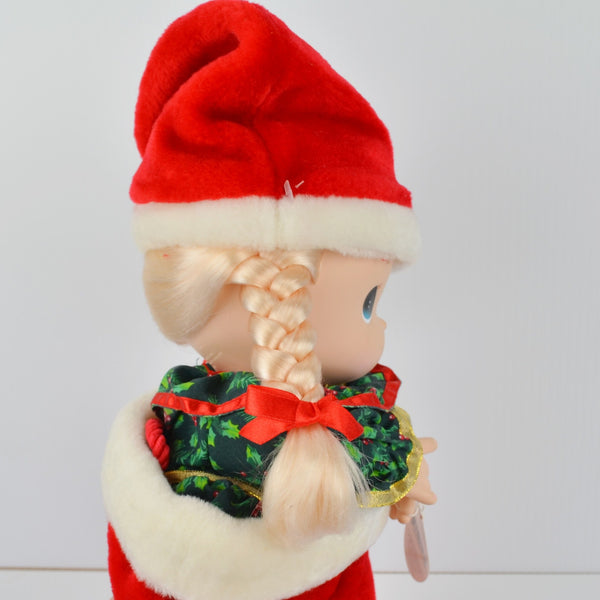 Vintage 16" Precious Moments Jingles Christmas Eve Stocking Doll QVC New No Box