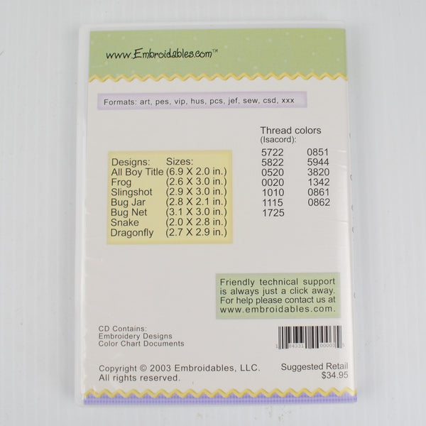 All Boy, Vehicles Embroidery Designs Lot of 2 CDs by Jone Hallmark, My Minds Eye