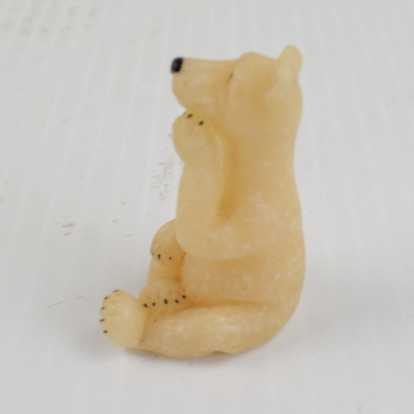 Second Nature Design Quarry Critters Miniature Polar Bear Figurines - Lot of 2
