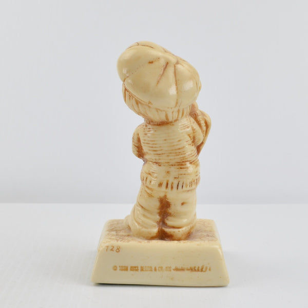 Russ Wallace Berrie Happy Birthday Wish Boy Figurine Vinyl Vintage Mid Century
