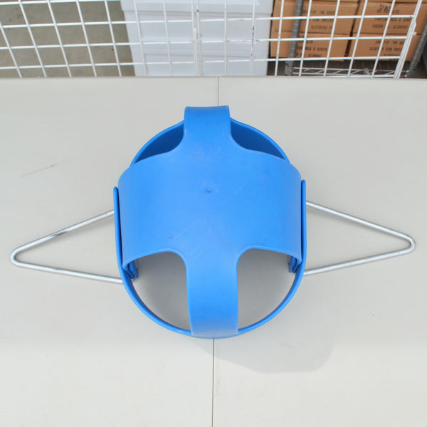 High Back Full Bucket Infant Swing Set Seat - Thick High Quality Blue Plastic