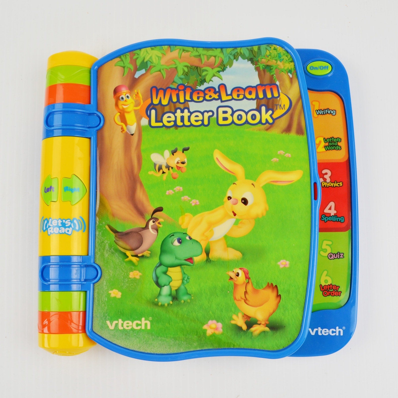 Vtech Write & Learn Talking Narrated Letter Book, 6 Educational Activities Works