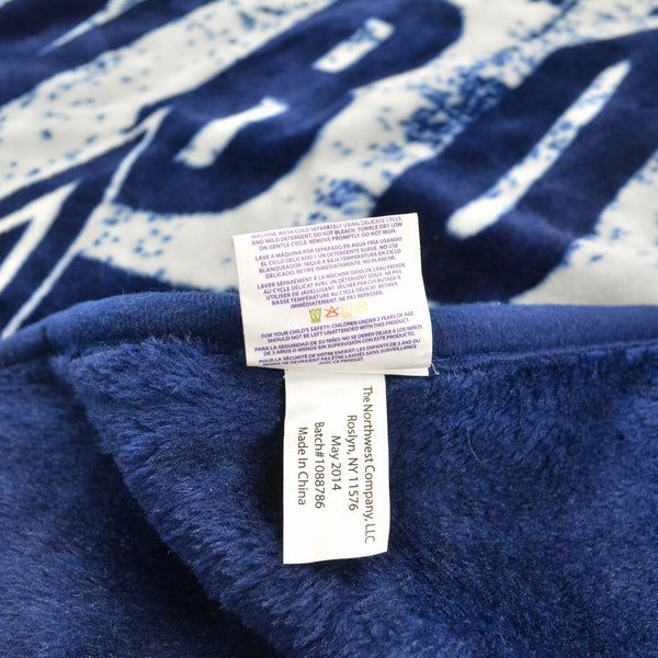 NFL Northwest Dallas Cowboys Blue Gray Fleece Throw Blanket 50" X 60"