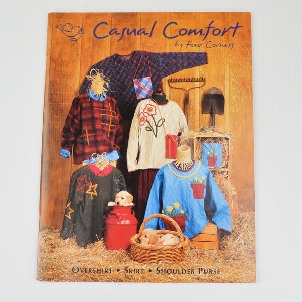 Seasonal Vest, Shirt Sewing Pattern by Four Corners - Misses XS-XL - Lot of 2