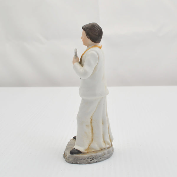 Vintage Ayerst Doctor White Coat Figurine - Medical Chart, Pharmacist 5"