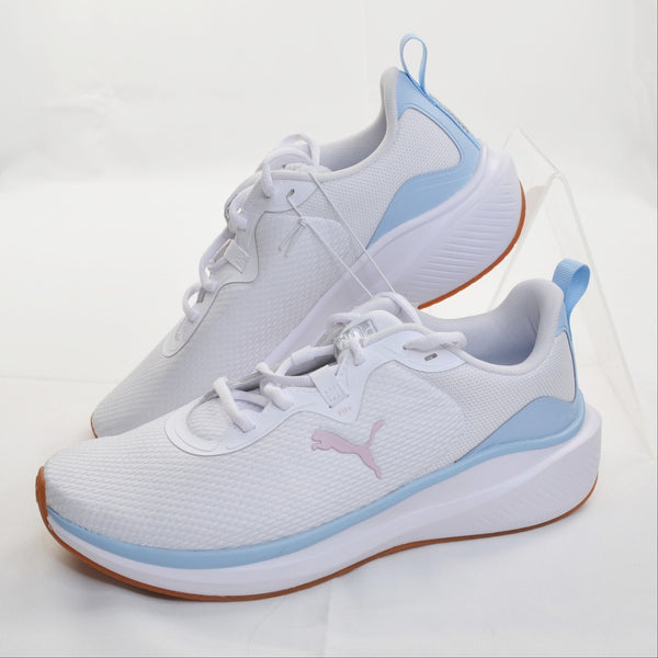 PUMA Skyrocket Women’s Sneakers Lace Up Athletic Shoes SoftFoam White Sz 10 NEW