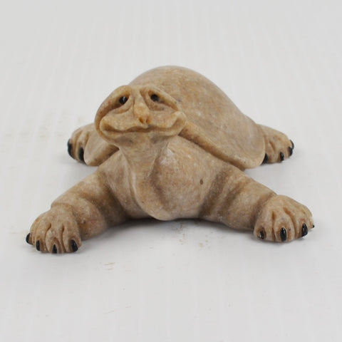 Quarry Critters Turtle Figurine "Tracy" 2000 Crawling Second Nature Design