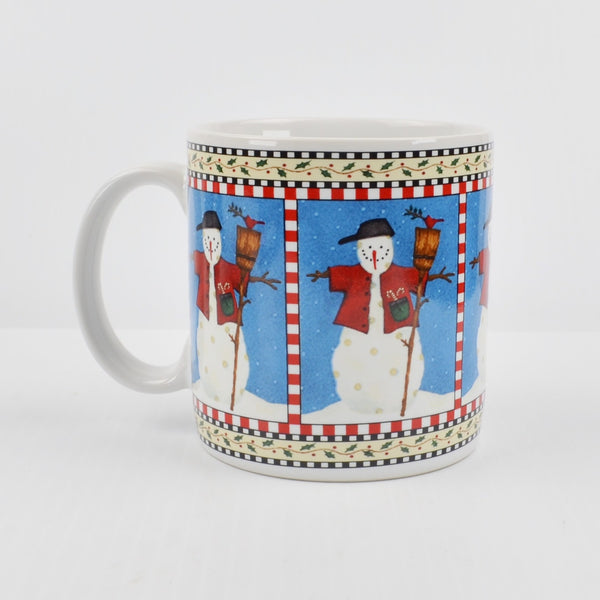 Debbie Mum Snowman Coffee Mug Christmas Mug Holiday Cup - 1998 Sakura