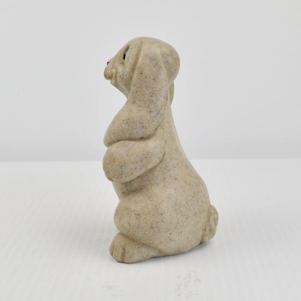 Quarry Critters Rocco - Standing Rabbit Bunny Figurine 2001 Second Nature Design