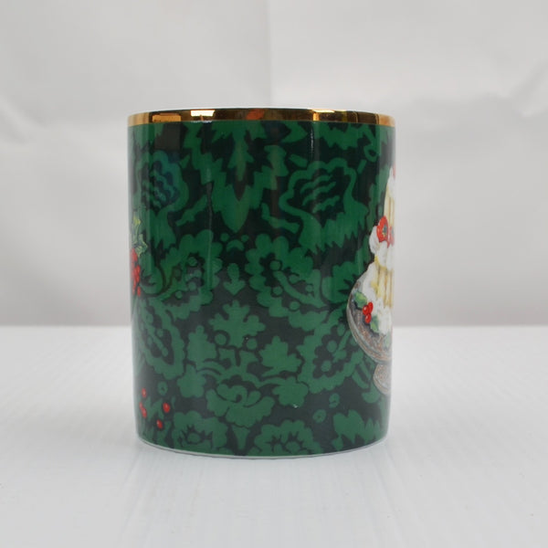 Andrea by Sadek Strawberry Cake Coffee Mug "Les Delices" Japan Porcelain Vintage