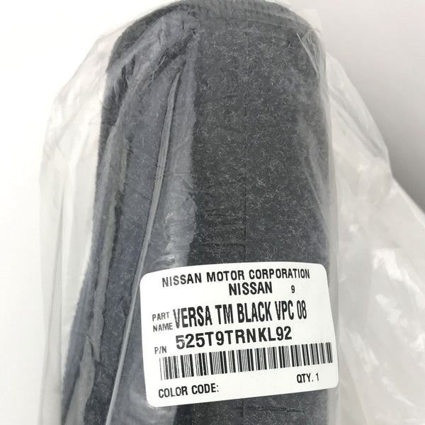 Nissan Versa Sedan 2007-2011 Trunk Mat Cargo Mat Black 999E3-4T110 OEM - NEW