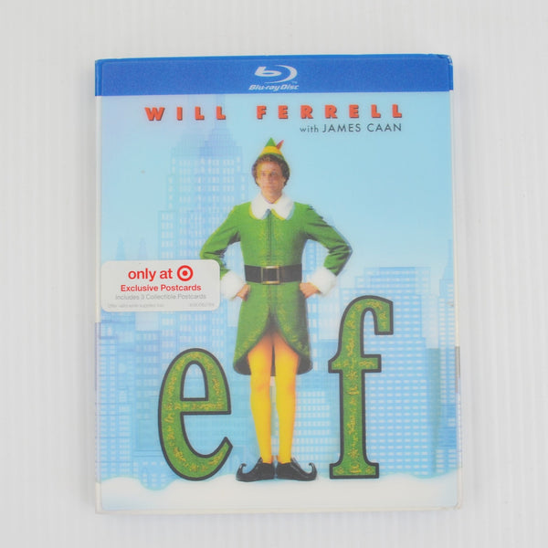ELF (BLU-RAY, 2005) Will Ferrell, James Caan - NEW SEALED