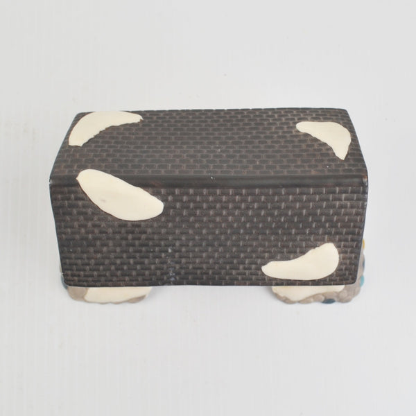 Christmas Village Collection Covered Bridge Porcelain Victorian Bridge