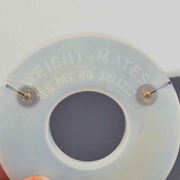 Set of 6 Vintage Weight-Mates Sewing Pattern Quilting Craft Weights, 3 Sizes