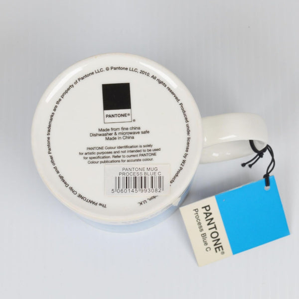 Pantone Coffee Mug - Process Blue C - Pool Tiles - Boat Rope - NEW
