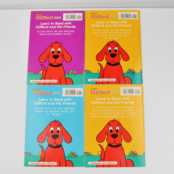 Clifford The Big Red Dog Phonics Fun Reading Program Lot 12 Books Homeschool