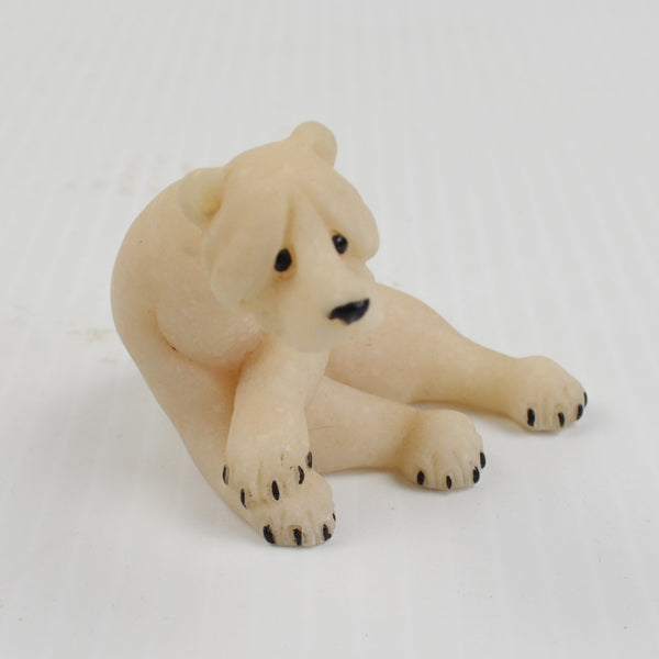 Quarry Critters Polar Bear Pam - Sitting Bear Figurine 2000 Second Nature Design