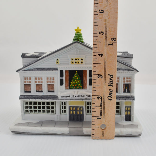 Hawthorne Village Rockwell's Studio Norman Rockwell Christmas Stockbridge #8309