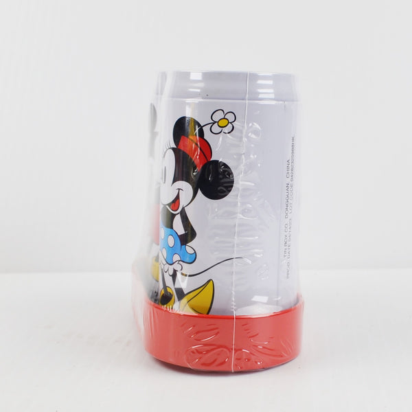 Disney Mickey Mouse & Minnie Mouse Tin Metal Salt and Pepper Shaker Set Gift New