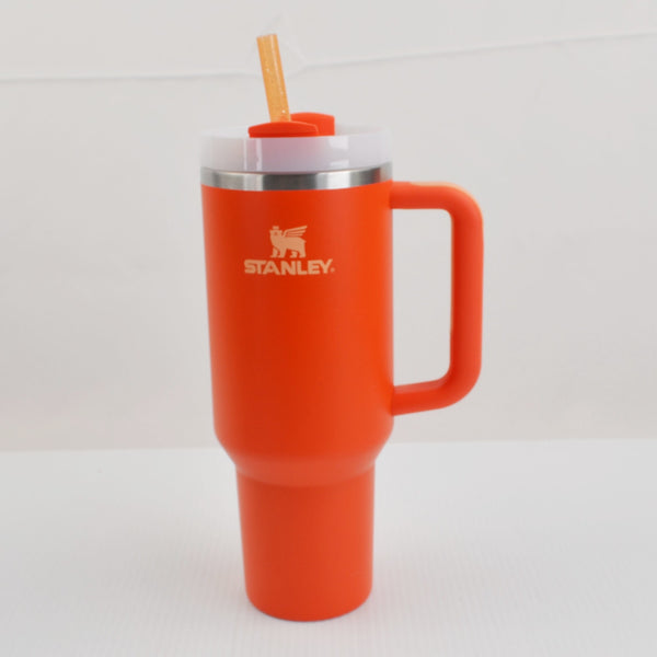 Stanley Flowstate Quencher H2O Double Vacuum Insulate Tumbler 40 oz Orange
