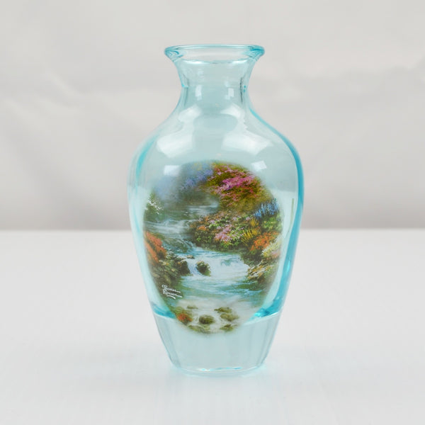 Bradford Exchange Thomas Kinkade Reed Diffuser Vase - Harmony of Life 4.5"