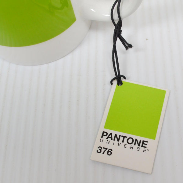 Pantone Coffee Mini Mug - 376 - Caterpillar Green - Espresso Mug 8 oz - NEW