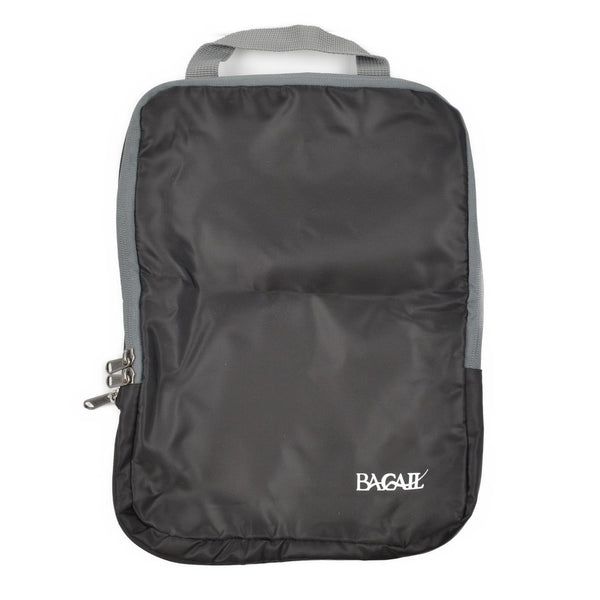 Bagail 4 Set Compression Packing Cubes Travel Accessories Expandable Bags Black