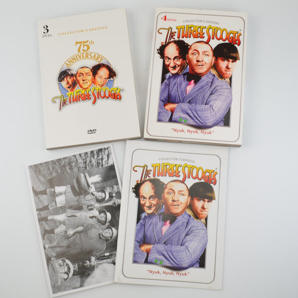 The Three Stooges - Collector's Edition - 7 DVDs, Booklet, Photo Album