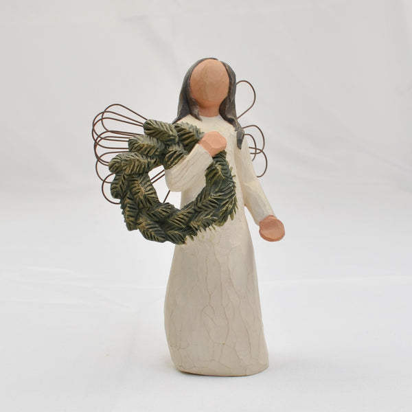 Willow Tree Angel of Winter by Susan Lordi 2001 - Wreath -  5.25"