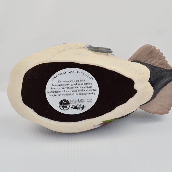 Weaver Bottoms: Weaver Wigeon Duck Decoy - Sam Nottleman Wild Wings - 5055