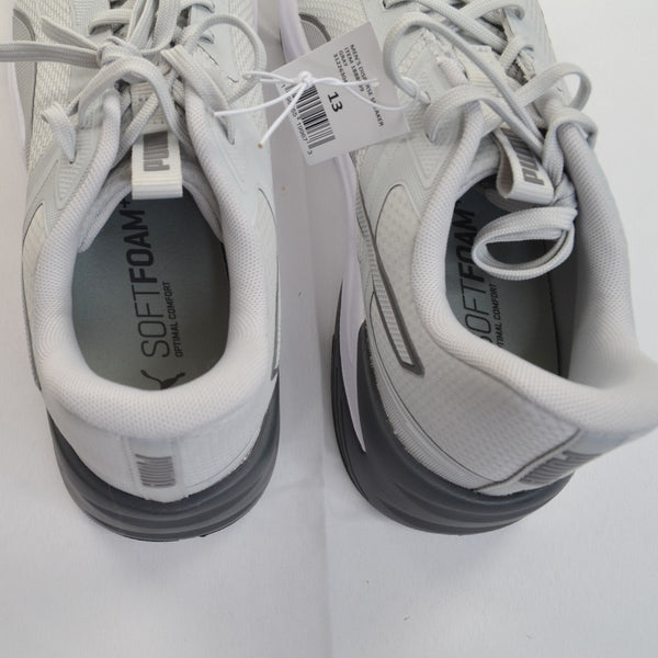 PUMA Disperse Men's Sneakers Soft Foam Cushioned Men's Shoes Gray Size 13 US