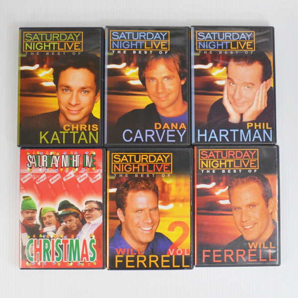 Saturday Night Live (6 DVD Lot) SNL Christmas & Best of Collections Will Ferrell