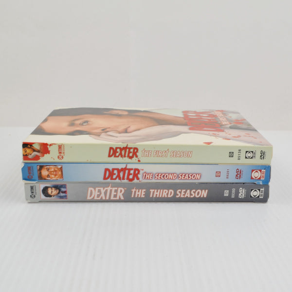 Dexter TV Series DVD Lot Seasons One Two Three - Seasons 1 2 3  Complete
