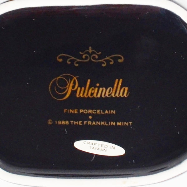 Franklin Mint Music Box Masterpieces of Russian Ballet "Pulcinella" Vintage 1988