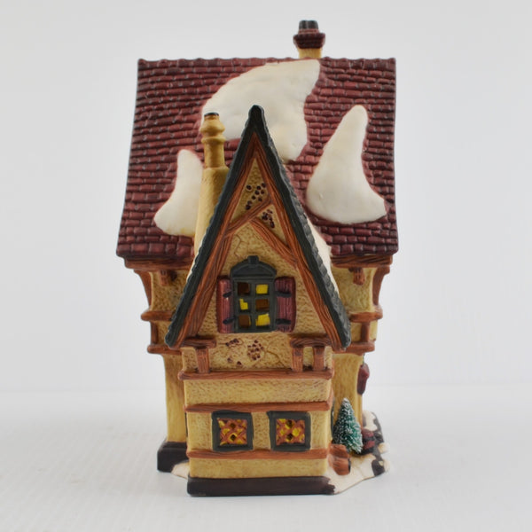 Santa's Workbench Collection Victorian Tally Ho Tavern - 1999 - New LED Light