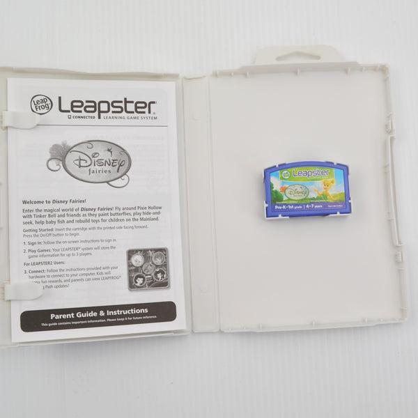 5 Lot Leap Frog Leapster Game Cartridges - Dora, Nemo, Up, Disney Fairies, I Spy
