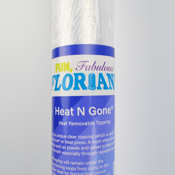 Floriani Embroidery Heat N Gone - Heat Removable Stabilizer 20"x10 Yard