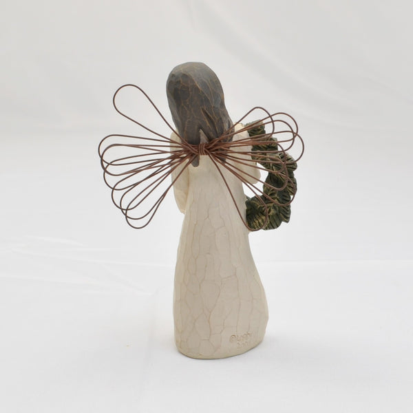 Willow Tree Angel of Winter by Susan Lordi 2001 - Wreath -  5.25"
