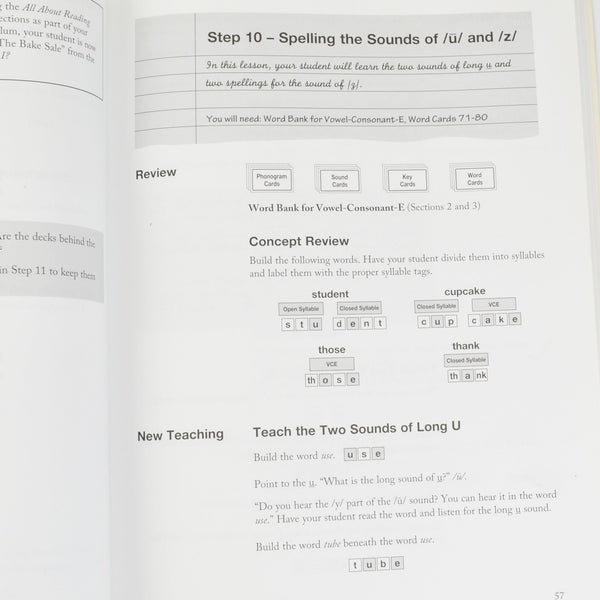 All About Spelling Level 2 Teacher Manual by Marie Rippel - Homeschool