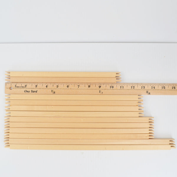 Lot of 6 Pairs of Wood Stretcher Bars Frame for Needlepoint, Quilting, Stitching