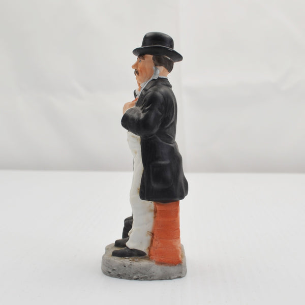 Vintage Ayerst Doctor Pharmacist Figurine House Calls - Medical Bag, Bowler Hat