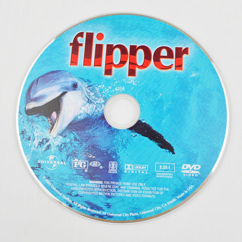 Flipper (DVD, 2003) Paul Hogan, Elijah Wood - Universal Studios - DISC ONLY