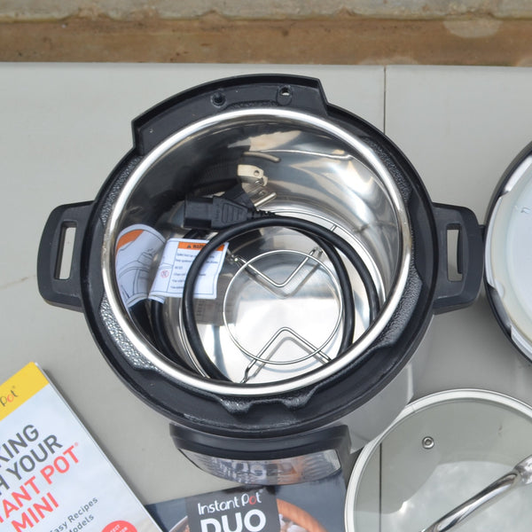 Instant Pot DUO Mini 7 In 1 Multi-Use 3 Qt Pressure Cooker Plus Slow Cooker Lid