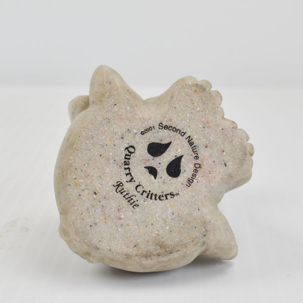 Quarry Critters Ruthie - Sitting Rabbit Bunny Figurine - Second Nature Design